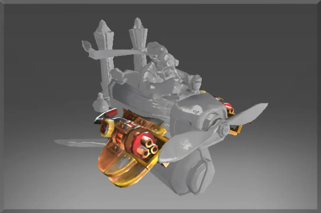Скачать скин Wings Of The Rainmaker мод для Dota 2 на Gyrocopter - DOTA 2 ГЕРОИ